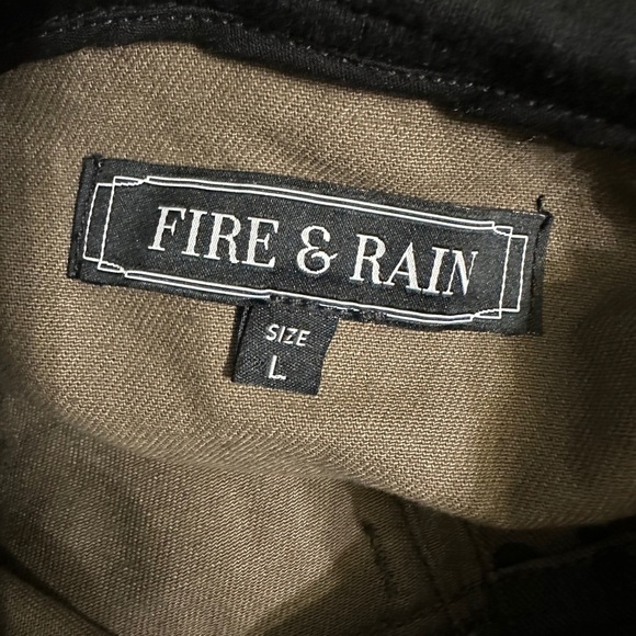 🛍️NWOT Fire & Rain Camouflage hoodie jacket Size large measurements posted. - Picture 9 of 9